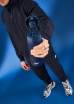 Sticla apa, recyclon, 750ml, Navy - Ion8