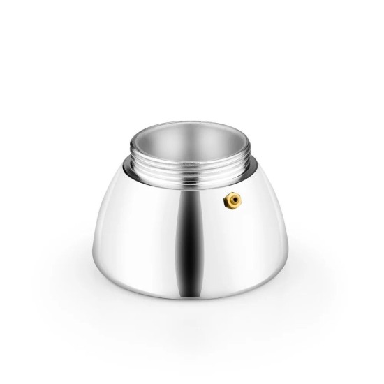 Cafetiera inox/aluminiu, 195ml, Rosu - Monix
