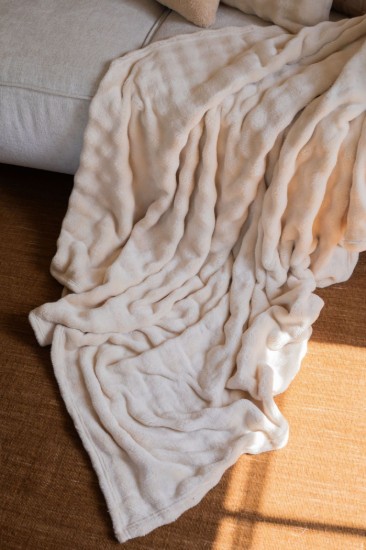 Patura, 150 x 200 cm, Ivory - Tiseco