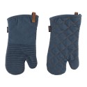 Set 2 manusi de bucatarie, Dark Blue - Tiseco