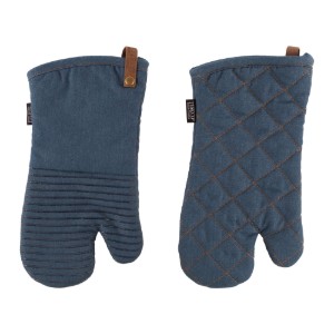 Set 2 manusi de bucatarie, Dark Blue - Tiseco