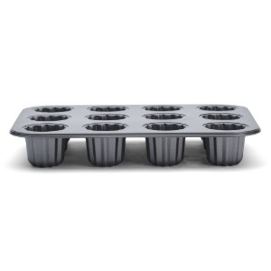 Tava pentru canneles, 12 compartimente, 34 x 26 cm - de Buyer