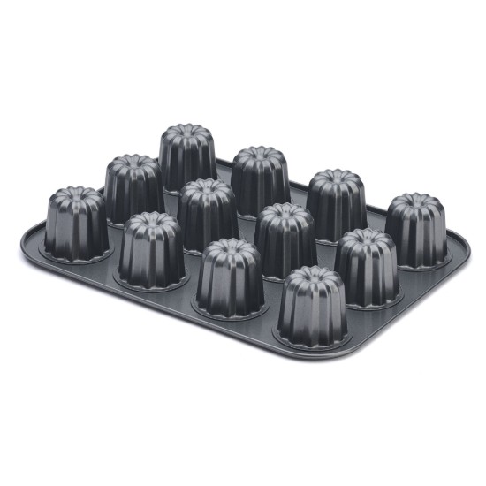 Tava pentru canneles, 12 compartimente, 34 x 26 cm - de Buyer