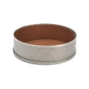 Forma de copt perforata, cu hartie de copt inclusa, 24 cm, inox - de B