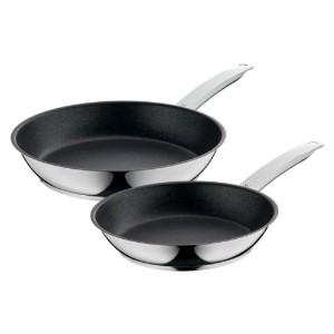 Set 2 tigai, inox, 24/28cm, "PermaDur Advance" - WMF