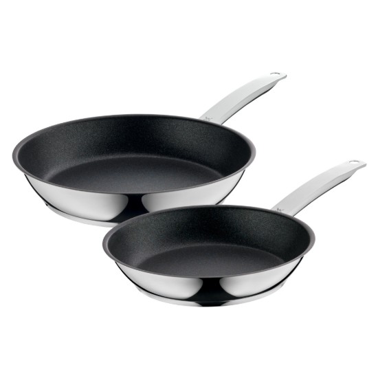 Set 2 tigai, inox, 24/28cm, "PermaDur Advance" - WMF