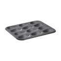 Tava pentru madlene, 12 compartimente, 26 x 20 cm, otel - de Buyer