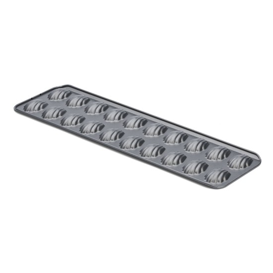 Tava pentru mini-madlene, 20 compartimente, 40 x 12 cm, otel - de Buyer