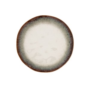 Farfurie portelan, 21 cm, "Nuances", Maro - Nuova R2S