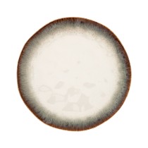 Farfurie portelan, 26 cm, "Nuances", Maro - Nuova R2S