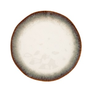 Farfurie portelan, 26 cm, "Nuances", Maro - Nuova R2S