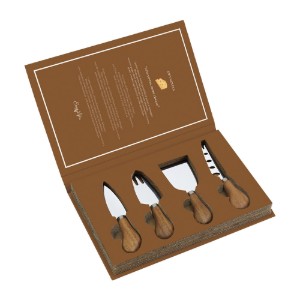 Set cadou servire branzeturi, 4 piese - Easy Life