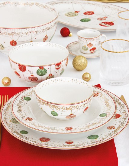 Bol portelan, 15 cm, "Christmas Eve" - Nuova R2S
