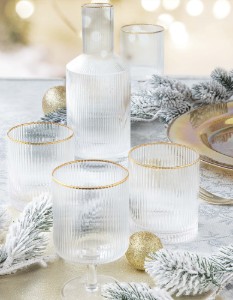 Carafa sticla, 800ml, "Gold" - Nuova R2S