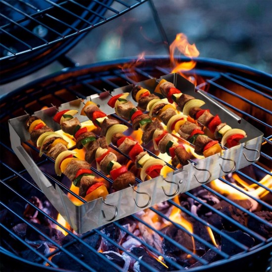 Set suport si tepuse frigarui, 7 piese, inox - Westmark