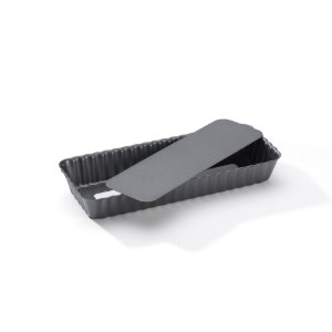 Tava tarta, cu baza detasabila, otel, 20 x 8 cm - de Buyer
