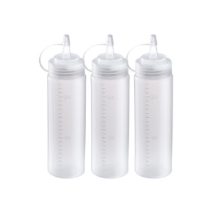 Set 3 sticle pentru sosuri, plastic, 240ml - Westmark