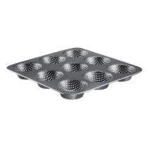 Tava perforata pentru 9 chifle, otel, 32x30cm - Westmark