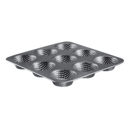 Tava perforata pentru 9 chifle, otel, 32x30cm - Westmark