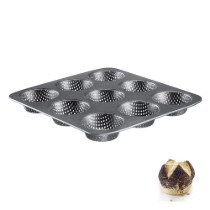 Tava perforata pentru 9 chifle, otel, 32x30cm - Westmark