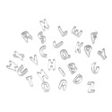 Set cuttere biscuiti, litere A-Z, inox,  2,5cm - Westmark