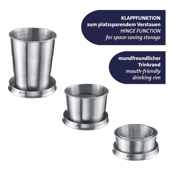 Pahar telescopic, inox, 150ml, "Revivo" - Westmark