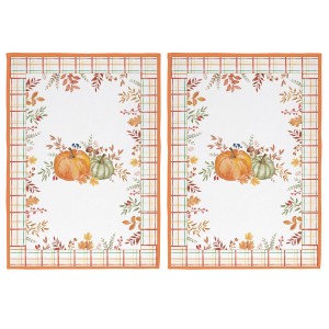 Set 2 prosoape de bucatarie, bumbac, 70 x 50 cm, "Harvest - Nuova R2S