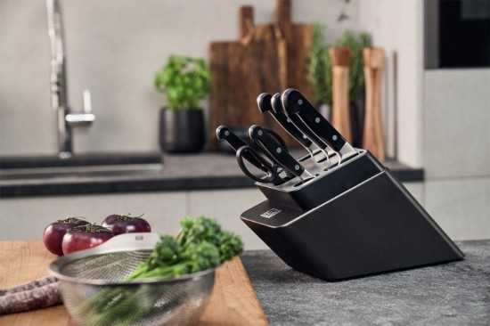 Set cutite 7 piese, cu modul ascutire integrat, "ZWILLING Pro", Ash - Zwilling