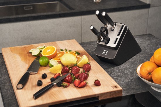 Set cutite 7 piese, cu modul ascutire integrat, "All Star", Ash - Zwilling