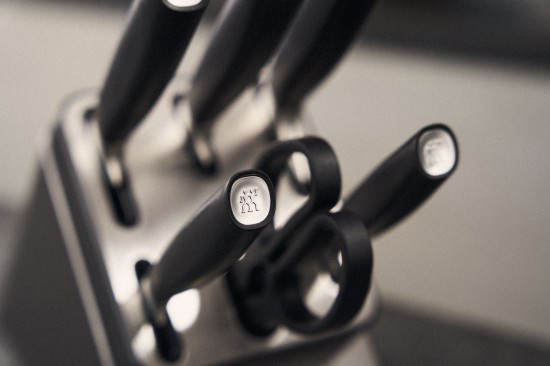 Set cutite 7 piese, cu modul ascutire integrat, "All Star", Ash - Zwilling