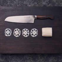Cutit Santoku, 18cm, "TWIN 1731", Ziricote - Zwilling