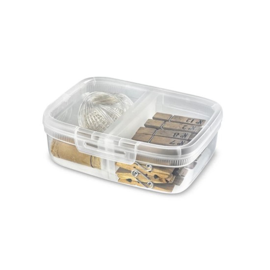 Caserola compartimentata, plastic, 1,8L, "Snap Box" - Curver