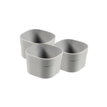 Set 3 organizatoare sertare, plastic, 0.2L, "Infinity" - Curver