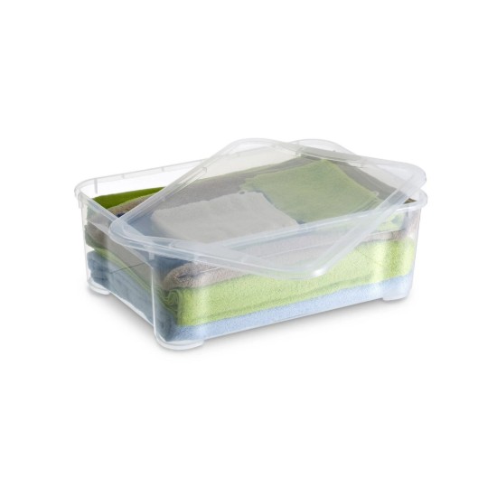 Cutie depozitare cu capac, plastic, 32L, "T Box" - Curver