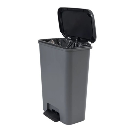 Cos de gunoi, cu pedala, 50L, "Compatta" - Curver