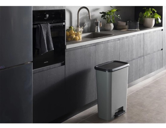 Cos de gunoi, cu pedala, 50L, "Compatta" - Curver