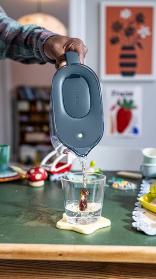 Cana filtranta BRITA Style Essential 2,4 L + 2 filtre Maxtra Pro (Stone Blue)