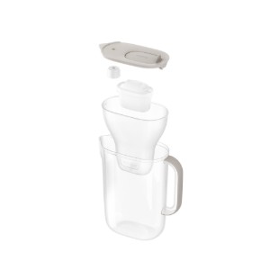 Cana filtranta BRITA MAXTRA Style Essential 2,4 L (Sand), 1 x filtru Limescale Expert