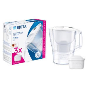 Cana filtranta BRITA MAXTRA Aluna  2,4 L (white) + 3 x filtru Pure Performance