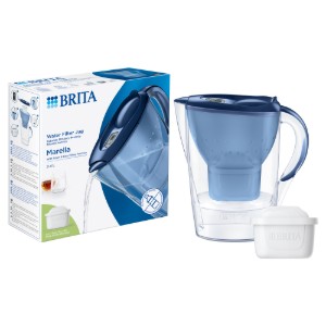 Cana filtranta BRITA MAXTRA Marella 2,4 L (blue), 1 x filtru Pure Performance
