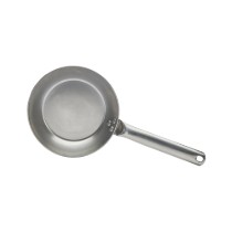 Tigaie otel carbon, 20 cm, maner rece, "CARBONE PLUS" - de Buyer