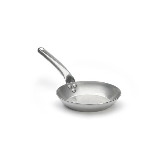 Tigaie otel carbon, 20 cm, maner rece, "CARBONE PLUS" - de Buyer