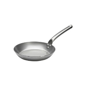 Tigaie otel carbon, 24 cm, maner rece, "CARBON PLUS" - de Buyer