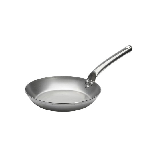 Tigaie otel carbon, 24 cm, maner rece, "CARBON PLUS" - de Buyer