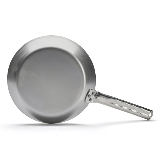 Tigaie otel carbon, 24 cm, maner rece, "CARBON PLUS" - de Buyer