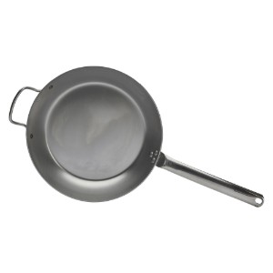 Tigaie otel carbon, 32 cm, "CARBON PLUS" - de Buyer