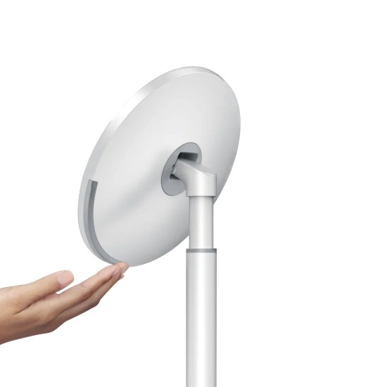 Oglinda cosmetica, cu control luminozitate, 20cm, White - simplehuman