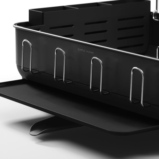 Scurgator vase, inox, 56,6x51,4x29,2 cm, Matte Black - simplehuman