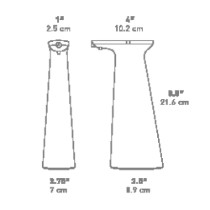 Pulverizator cu senzor, 0,35L, plastic, White - simplehuman