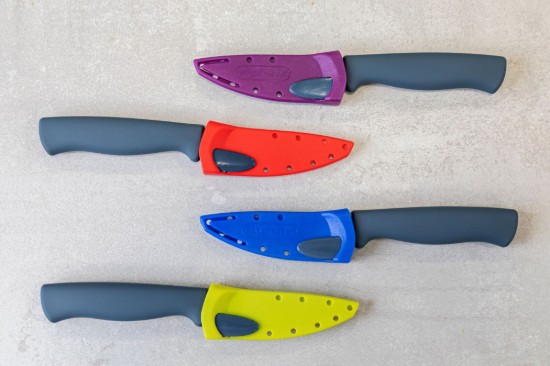 Cutit pentru decojit 9,5 cm, Rosu - Colourworks